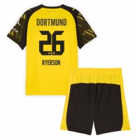Maglia Calcio Borussia Dortmund Julian Ryerson #26 Prima Divisa Bambino 2025-26 Manica Corta (+ pantaloncini)